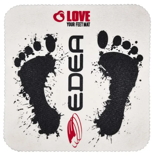EDEA Love Your Feet Mat White